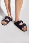 Birkenstock Midnight Sliders Stijlvol en Comfortabel Schoeisel Black Unisex - Thumbnail 60