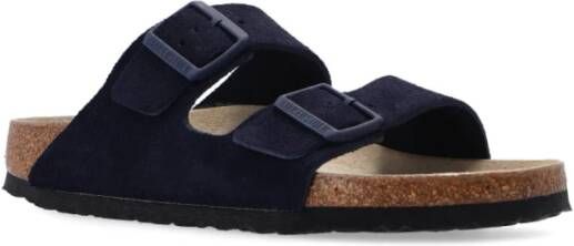 Birkenstock Schuifregelaars Blauw Dames