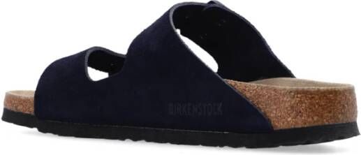 Birkenstock Schuifregelaars Blauw Dames