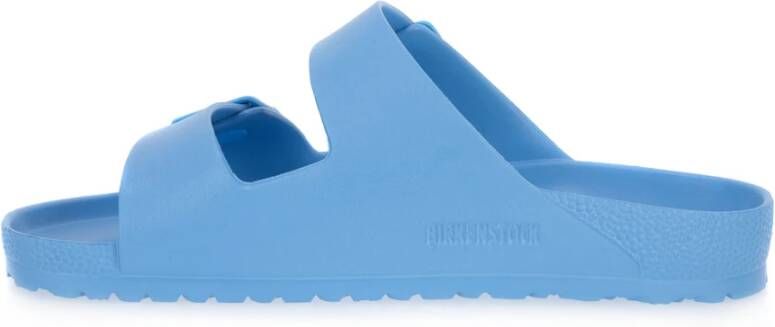 Birkenstock Hemelsblauwe Slippers Blauw Heren