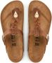 Birkenstock "Gizeh Olie Gewaxt Leren Sandalen voor Dames" Bruin Dames - Thumbnail 41