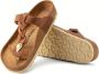 Birkenstock "Gizeh Olie Gewaxt Leren Sandalen voor Dames" Bruin Dames - Thumbnail 43