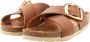 Birkenstock Siena Big Buckle Dames Slippers Cognac Narrow-fit - Thumbnail 11