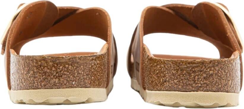 Birkenstock Schuifregelaars Bruin Dames