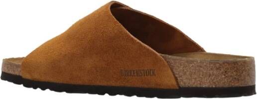 Birkenstock Schuifregelaars Bruin Heren