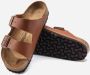 Birkenstock -Heren cognac caramel pantoffels & slippers - Thumbnail 6