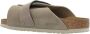 Birkenstock Anatomische Leren Sandalen met Klittenbandsluiting Beige - Thumbnail 5