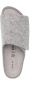 Birkenstock Beige Platte Open Teen Sandalen met Wol Slip Top Grijs Heren - Thumbnail 3