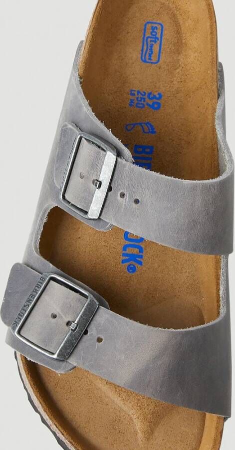 Birkenstock Schuifregelaars Grijs Unisex