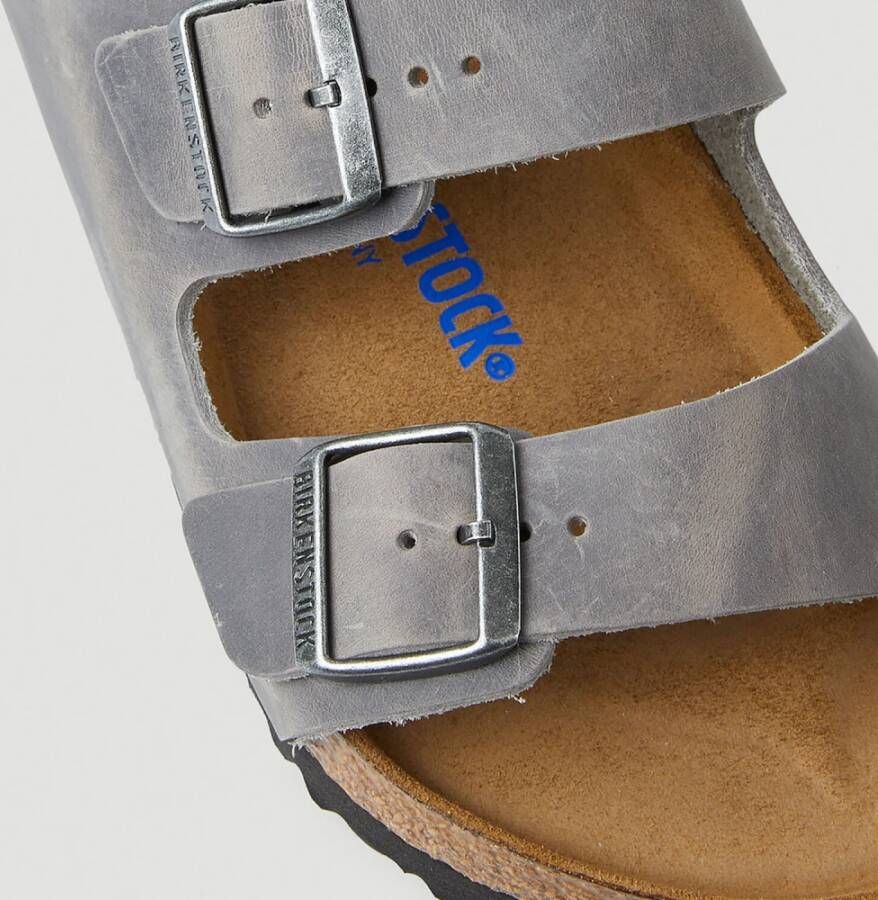 Birkenstock Schuifregelaars Grijs Unisex