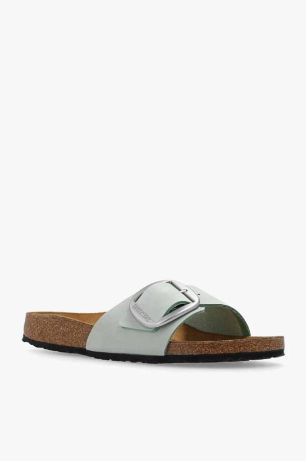 Birkenstock Groene Big Buckle Sandalen Groen Dames