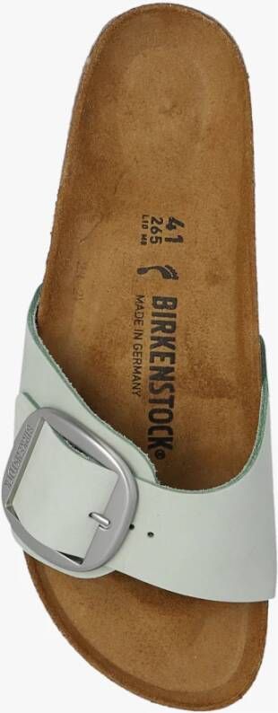 Birkenstock Groene Big Buckle Sandalen Groen Dames