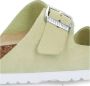 Birkenstock Dames Verstelbare Gespsandalen Beige Dames - Thumbnail 14