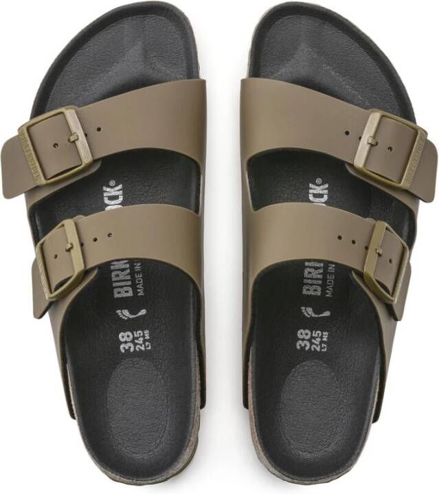 Birkenstock "Schuifslippers" Groen Heren