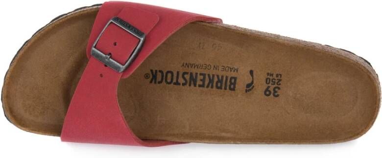 Birkenstock Schuifregelaars Rood Dames