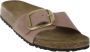 Birkenstock Madrid Big Buckle Sandalen Roze Dames - Thumbnail 56
