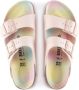 Birkenstock "Sliders; in roze synthetische stof"; Roze Dames - Thumbnail 5