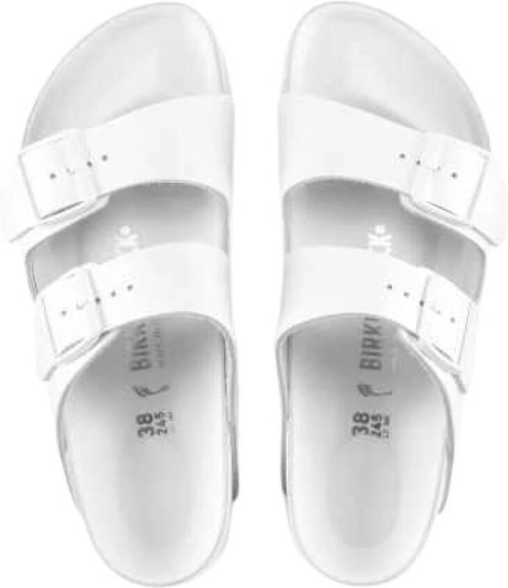 Birkenstock Schuifregelaars Wit Heren