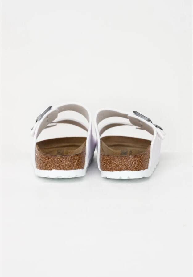 Birkenstock Schuifregelaars Wit Unisex