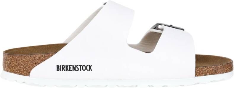 Birkenstock Schuifregelaars Wit Unisex