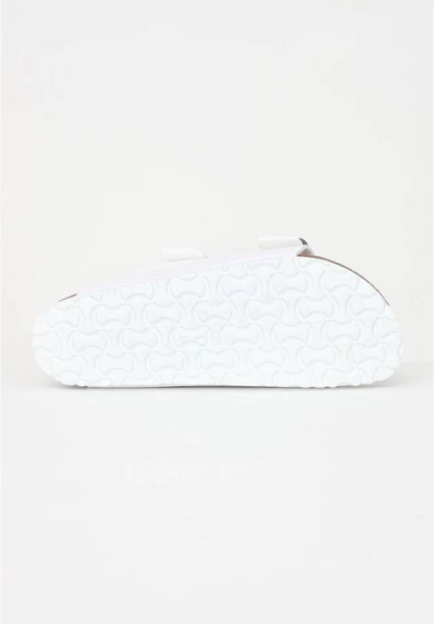 Birkenstock Schuifregelaars Wit Unisex
