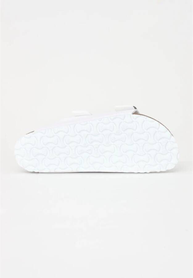 Birkenstock Schuifregelaars Wit Unisex