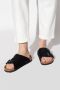 Birkenstock Zurich Suède Slippers Black Heren - Thumbnail 2