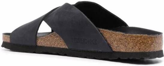 Birkenstock Schuifregelaars Zwart Dames