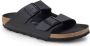 Birkenstock Arizona Slippers Triple Black Narrow fit | Zwart | Imitatieleer - Thumbnail 12