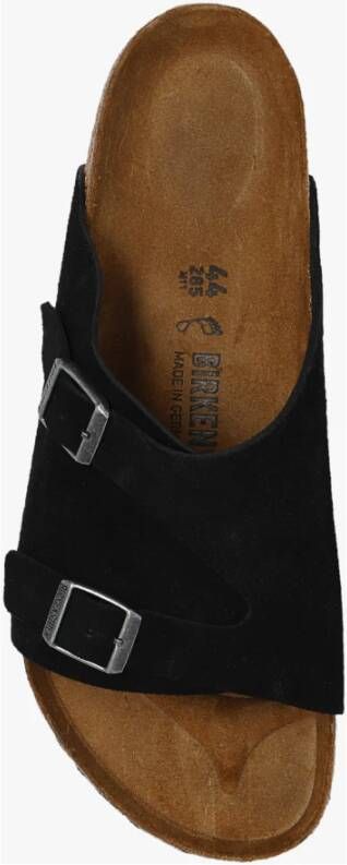 Birkenstock Schuifregelaars Zwart Heren