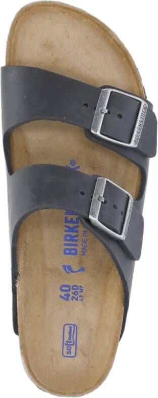 Birkenstock Schuifregelaars Zwart Unisex