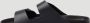Birkenstock Natuurlijke Leren Sandalen met Dubbele Bandjes Black Unisex - Thumbnail 2