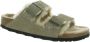 Birkenstock Arizona Shearling Slippers Stone Coin Narrow fit | Grijs | Suède - Thumbnail 133