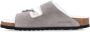 Birkenstock Shearling Arizona Sandalen Gray Dames - Thumbnail 3