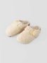 Birkenstock Schapenvacht Sandalen met Grote Gesp Beige Dames - Thumbnail 3