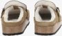 Birkenstock Schapenvacht Mule met Verstelbare Gesp Beige Dames - Thumbnail 9