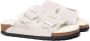 Birkenstock Slippers Arizona Shearling LEVE Antique White LAF - Thumbnail 3