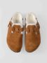 BIRKENSTOCK Dames Boston Shear Sue Maat: 38 Materiaal: Suède Kleur: Cognac - Thumbnail 9