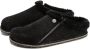 Birkenstock Zermatt Premium Slippers Black Heren - Thumbnail 9