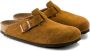 Birkenstock Boston SFB Mink narrow Veloursleder Suede Dames Pantoffels Mink - Thumbnail 14