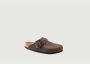 Birkenstock Pantoffels Boston NU oiled Habana met verstelbare gesp - Thumbnail 41