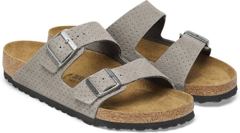 Birkenstock Arizona Slider Gray Heren