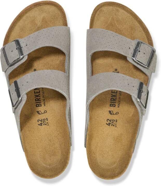 Birkenstock Arizona Slider Gray Heren