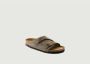 Birkenstock Zurich Slippers Taupe Narrow fit | Taupe | Suède - Thumbnail 7