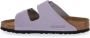 Birkenstock Comfortabele en stijlvolle paarse fog nubuck sliders Grijs - Thumbnail 11