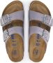 Birkenstock Comfortabele en stijlvolle paarse fog nubuck sliders Grijs - Thumbnail 8