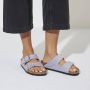 Birkenstock Comfortabele en stijlvolle paarse fog nubuck sliders Grijs Heren - Thumbnail 9