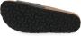 Birkenstock Madrid Dames Slippers Metallic Black Narrow fit | Zwart | Imitatieleer - Thumbnail 37