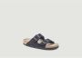Birkenstock Midnight Sliders Stijlvol en Comfortabel Schoeisel Black Unisex - Thumbnail 62