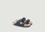 Birkenstock Midnight Sliders Stijlvol en Comfortabel Schoeisel Black Unisex - Thumbnail 63